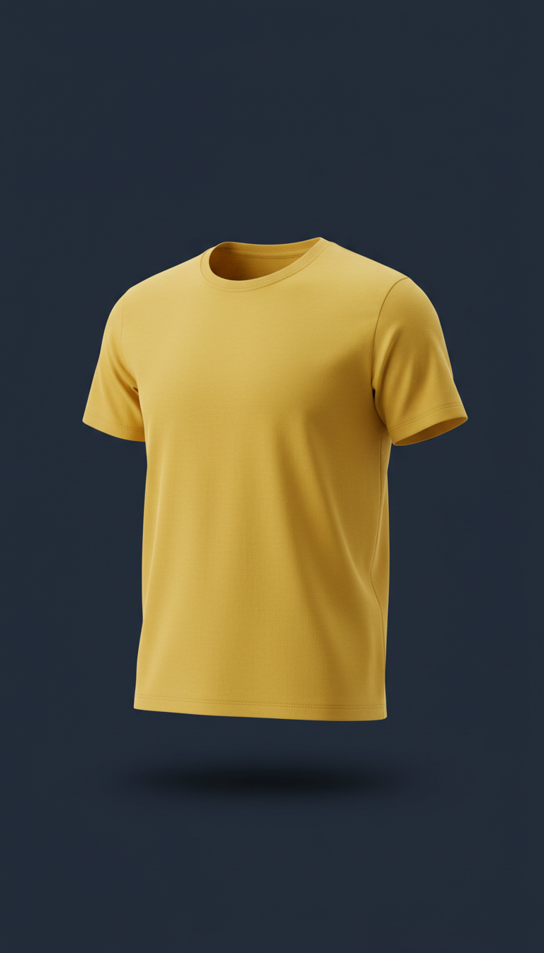 Sunbeam Yellow Crewneck Tee